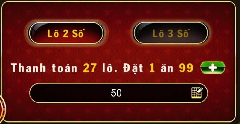 Chon So De Danh Lo de 1 an 99