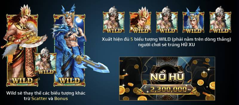 Tinh Nang Wild va Scatter Dac Biet son tinh thuy tinh