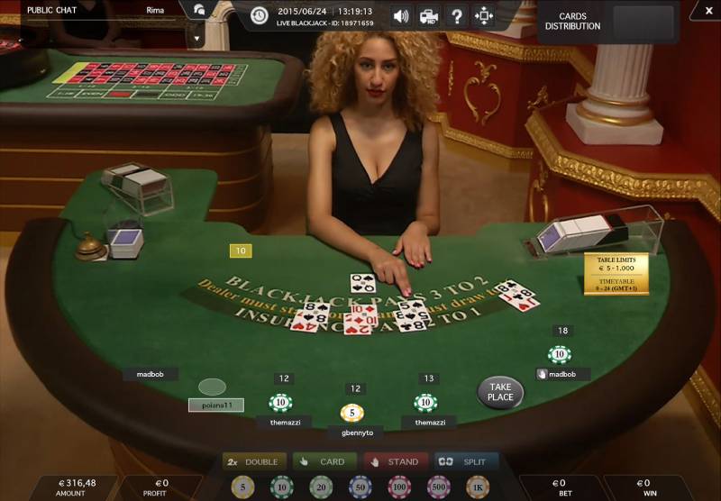 Luật chơi blackjack live cơ bản tại F8BET