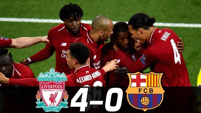 Trận bán kết Champions League 2019: Barcelona vs Liverpool – Lịch sử lật ngược kết quả